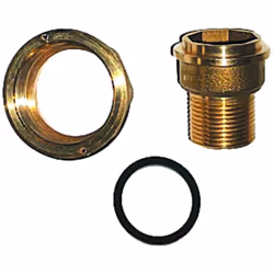 Raccordo per contatore gas completo di canotto, dado girello femmina e guarnizione.