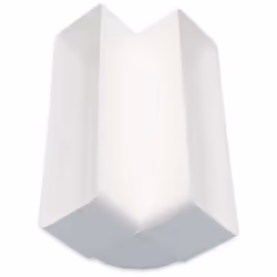 Gomito 90° rettangolare / verticale compatibile con canale AIR-FLOW Rettangolare. L'installazione è raccomandata per sistemi  ...