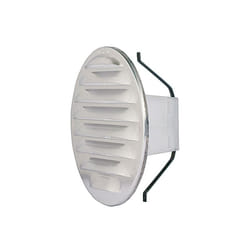Tecnogas - Griglia circolare ø 130 mm con molle in alluminio dotata di pellicola protettiva antigraffio sul frontale 00000061060