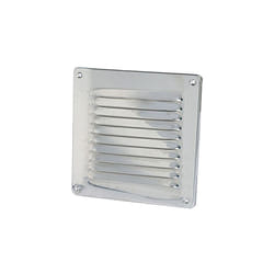 Tecnogas - Griglia quadrata 140 x 140 mm in acciaio inox da appoggio dotata di pellicola protettiva sul frontale 00000061056