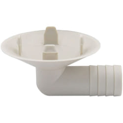 Tecnogas - Piletta scarico condensa ø 32 mm fornita di guarnizione e 2 tappi 00000011839