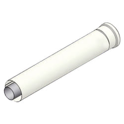 Tecnogas - Prolunga coassiale mf ø 60 - 100 mm - l. 500 mm con innesto a bicchiere 00000051092
