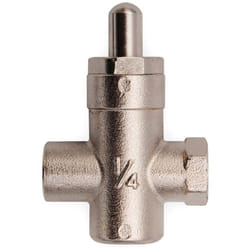 Tecnogas - Rubinetti portamanometro a pulsante ø 3/8' ff modelli PN4 00000006921