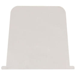 Tappo per supporto a pavimento - 100x80 mm 00000011219 - Tecnogas