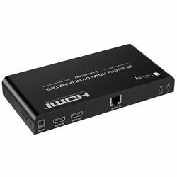 Techly IDATA HDMI-MX02T moltiplicatore AV Trasmettitore AV Nero