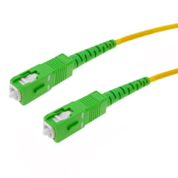 Techly ILWL D9-MA-100TY cavo InfiniBand e in fibra ottica 10 m SC SC/APC Giallo