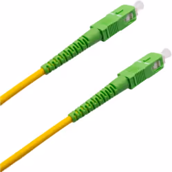 Techly ILWL D9-MA-100TY cavo InfiniBand e in fibra ottica 10 m SC SC/APC Giallo - Vista aggiuntiva 4