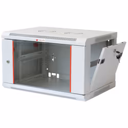 Techly I-CASE EWT-2412G, Da parete, 12U, 60 kg, Lucchetti, 22,1 kg, Grigio