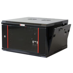 Techly I-CASE EWT-2612B rack 12U Da parete Nero