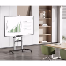 Techly Supporto a Pavimento Trolley TV LCD/LED/Plasma 60-100"