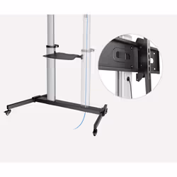 Techly Supporto a Pavimento Trolley TV LCD/LED/Plasma 60-100" - Vista aggiuntiva 4