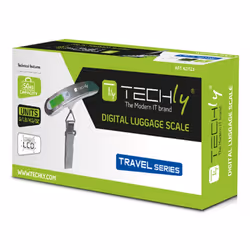 Techly I-HT WL04 bilancia pesa bagaglio 50 kg Elettronico