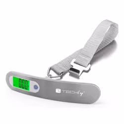 Techly I-HT WL04 bilancia pesa bagaglio 50 kg Elettronico