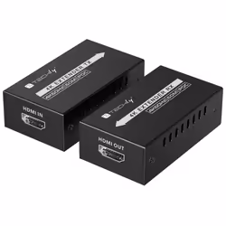 Techly IDATA EXT-410P, 3840 x 2160 Pixel, Trasmettitore e ricevitore AV, 60 m, Cablato, HDCP
