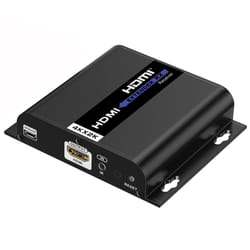 Techly IDATA EXTIP-3834KP7R moltiplicatore AV Trasmettitore e ricevitore AV Nero