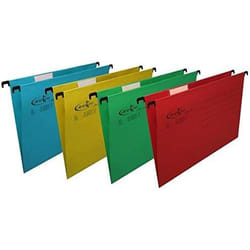 Bertesi 060/330LC-Z7 cartella sospesa e accessorio A4 Cloruro di polivinile (PVC) Colori assortiti 10 pz