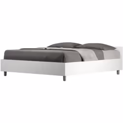 Il Letto Matrimoniale NUAMO offre versatilità e stile, disponibile con rete, senza rete o con pratico contenitore, in una gam ...