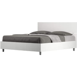 Letto Matrimoniale - demas - Colore: Bianco Frassino - Tipologia Letto: Senza Rete - Tipologia Testata: Testata Dritta - Dimensione Rete: 160x200