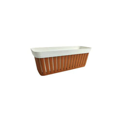 Balconetta Linea Kreta 40 Bianco/Terracotta ECOPLAST