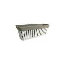Balconetta Linea Kreta 50 Bianco/Tortora Chiaro Ecoplast