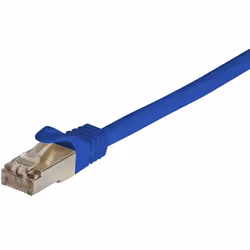 Techly ICOC LS6A-020-BLT cavo di rete Blu 2 m Cat6a S/FTP (S-STP)