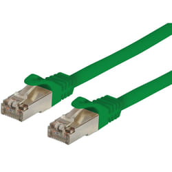 Techly ICOC LS6A-020-GRT cavo di rete Verde 2 m Cat6a S/FTP (S-STP)