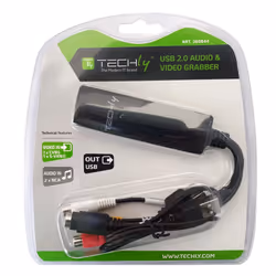 Techly I-USB-VIDEO-700TY convertitore video 720 x 576 Pixel