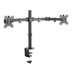 Techly ICA-LCD 582-D Supporti a parete per TV 32" Scrivania Nero