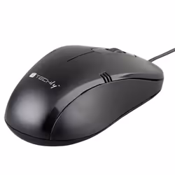Techly IM 902-UBK, Ottico, USB tipo A, 1000 DPI, Nero
