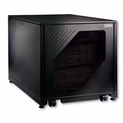 Techly I-CASE FP-I1210BK, Rack indipendenti, 12U, 300 kg, Lucchetti, Piedini regolabili, Rotelle