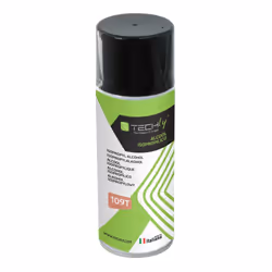 Techly ICA-CA 109T, Pulitore ad aria compressa per la pulizia delle attrezzature, Universale, 400 ml, Trasparente, Air pressu ...