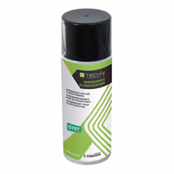 Techly ICA-CA 019T, Pulitore ad aria compressa per la pulizia delle attrezzature, Universale, 400 ml, Trasparente, Air pressu ...