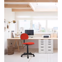 Techly ICA-CT CD102RE sedia da ufficio e computer Seduta imbottita Schienale imbottito
