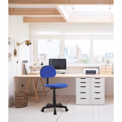 Techly ICA-CT CD102BLU sedia da ufficio e computer Seduta imbottita Schienale imbottito