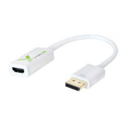Techly IADAP DP-HDMIFP4 cavo e adattatore video 0,2 m DisplayPort HDMI Bianco