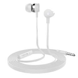Techly SB-HP A1WHTY cuffia e auricolare Cablato In-ear Musica e Chiamate Bianco