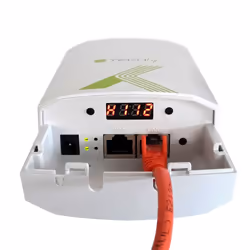 Techly CPE Punto-Punto 900Mbps a 5.8GHz 12dBi