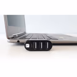Techly IUSB2-HUB3-ROTB hub di interfaccia USB 2.0 480 Mbit/s Nero - Vista aggiuntiva 8