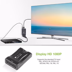 Techly IDATA SCART-HDMI3 convertitore video 1920 x 1080 Pixel - Vista aggiuntiva 5