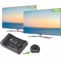 Techly IDATA SCART-HDMI3 convertitore video 1920 x 1080 Pixel - Vista aggiuntiva 6