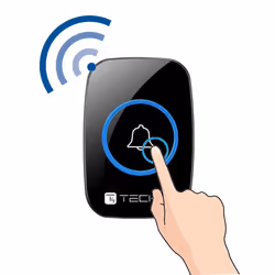 Techly Kit Campanello Wireless fino a 300m - Vista aggiuntiva 5