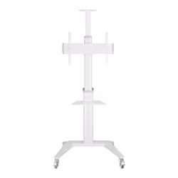 Techly ICA-TR48W carrello e supporto multimediale Bianco Pannello piatto Carrello multimediale - Vista aggiuntiva 6