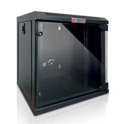 Techly I-CASE EM-1009BKEC rack 9U Da parete Nero