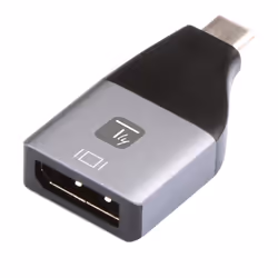 Techly IADAP USBC-DP4K, USB tipo-C, Uscite Displayport, 3840 x 2160 Pixel