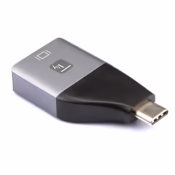 Techly IADAP USBC-DP4K adattatore grafico USB 3840 x 2160 Pixel Nero, Argento