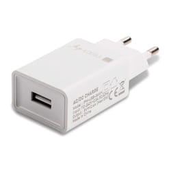 Techly Caricatore Alimentatore USB-A da Muro 5V 2.4A per Smartphone o Tablet
