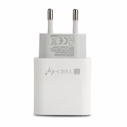 Techly Caricatore Alimentatore USB-C da Muro 20W PD per Smartphone o Tablet
