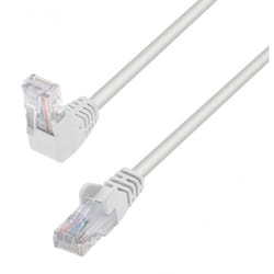 Techly ICOC U5EB-0025-WLTY cavo di rete Bianco 0,25 m Cat5e U/UTP (UTP)