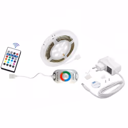 Techly I-STRIP-LED-RGB-BEDS striscia luminosa Striscia led universale 1500 mm