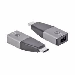 Techly IADAP USBC-MDP4K60, USB tipo-C, 1, 3840 x 2160 Pixel